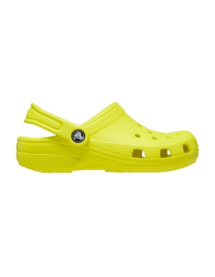 Classic Clog Infant Beach Sandals in Lime