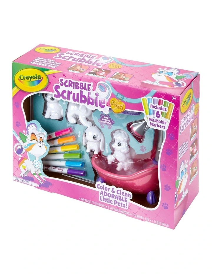 Scribble Scrubbies: Pet Scrub Tub Playset