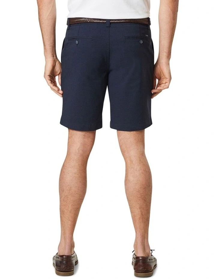 Active Quick Dry Houndstooth Shorts Midnight in Blue