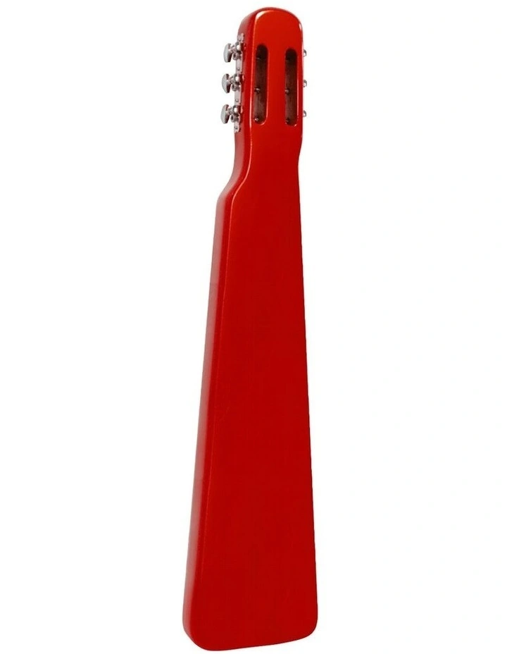 6-String Steel Lap Guitar in Metallic Red