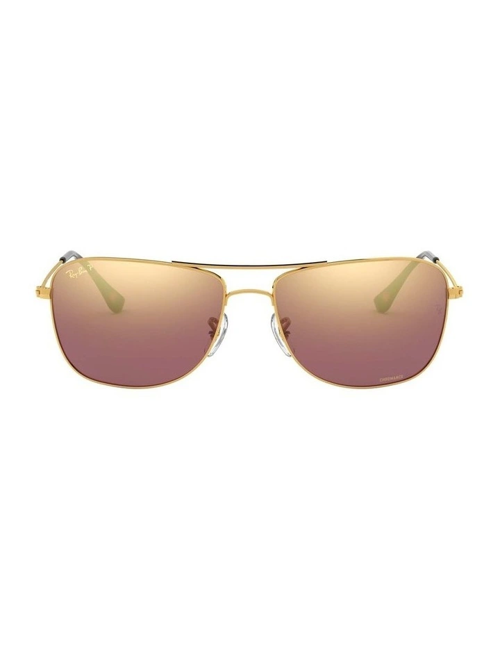 RB3543 Chromance Gold Polarised Sunglasses