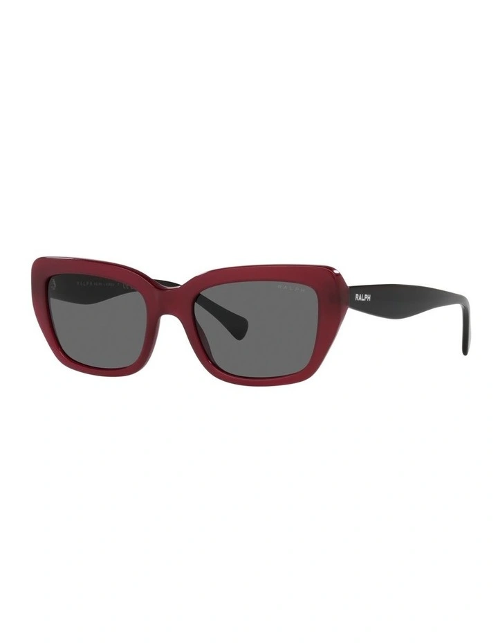 0RA5292 Sunglasses in Shiny Opal Red