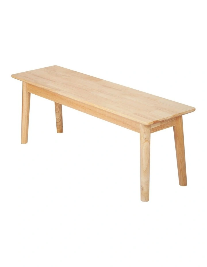 Wooden Dining Bench in Natural