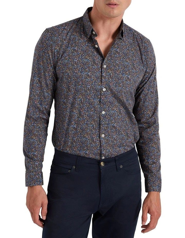 Runaway Love Shirt in Blue Multi