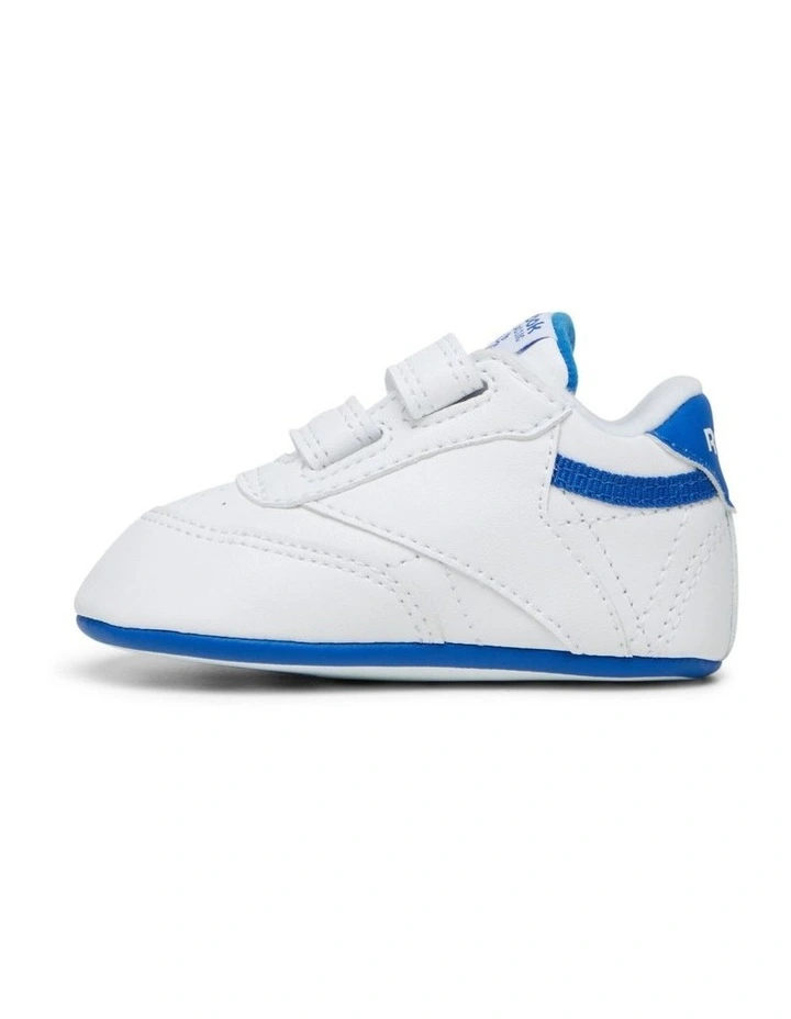 Club C Crib Prewalker Shoe in White