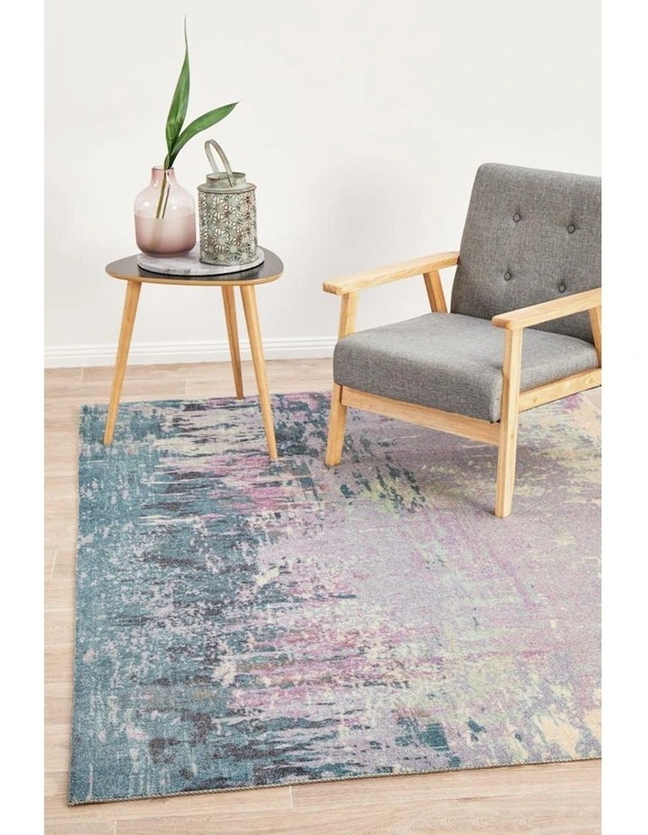 City Monet Stunning Rug in Violet