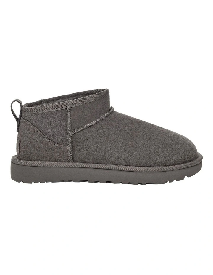 W Classic Ultra Mini Boots in Grey