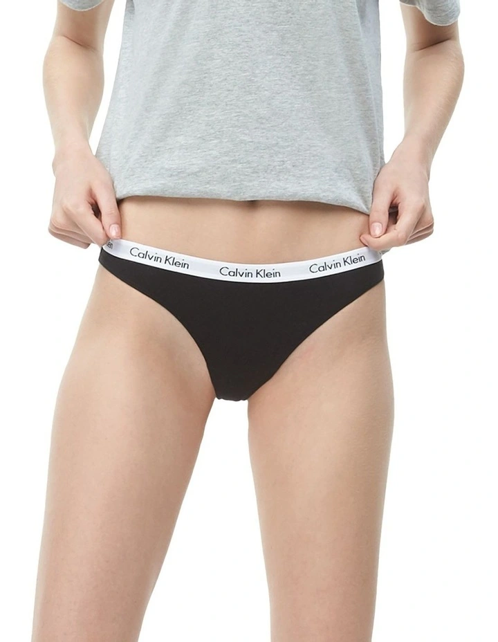Carousel Thong Black
