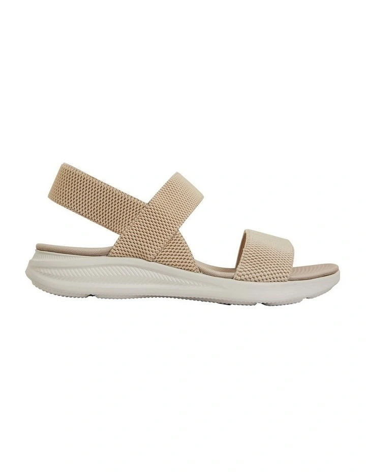 Mack Beige Stretch Sandals