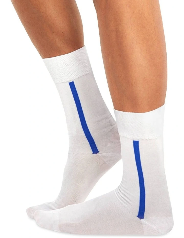 Men's Socks in White 10 Pack