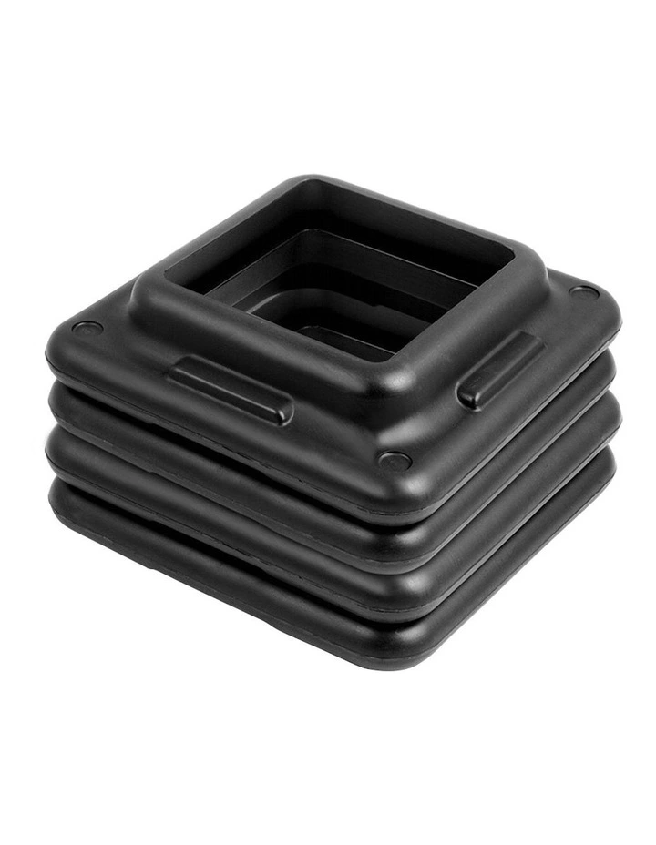 Aerobic Step Riser 4-Set in Black