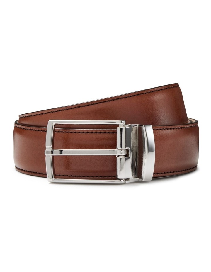 Bane Leather Belt in Tan