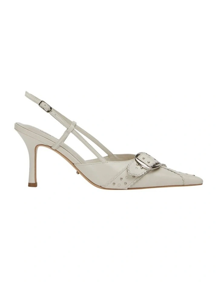 Sadie Heels in White
