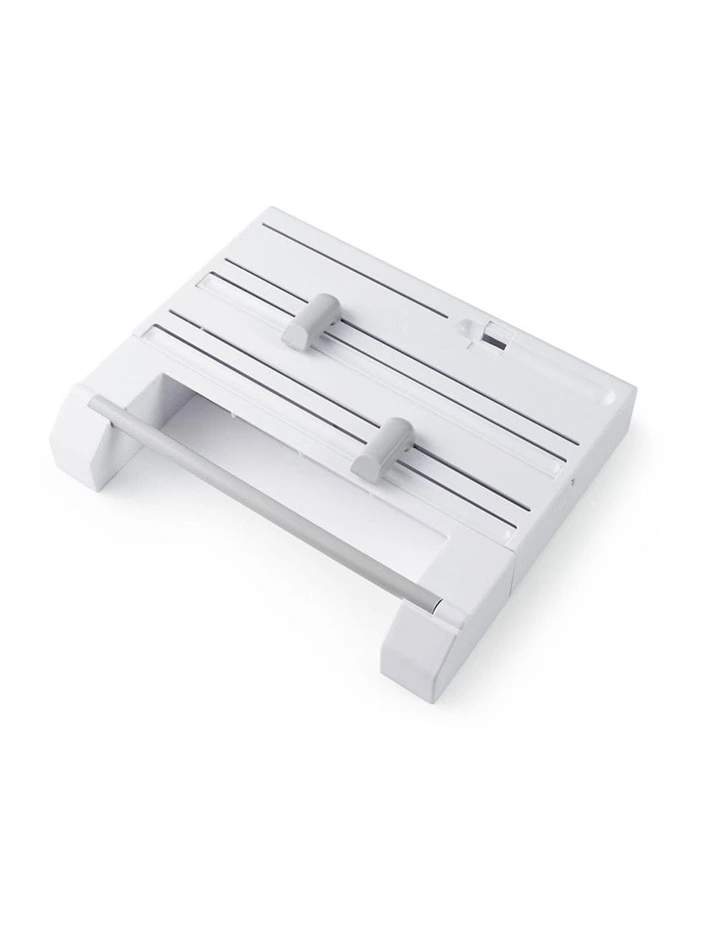 6in1 Wall Mounted Towel Holder in White