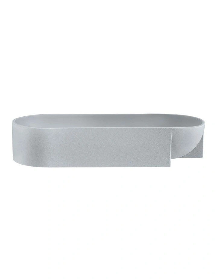 Kuru 27x7.5cm Ceramic Bowl Grey