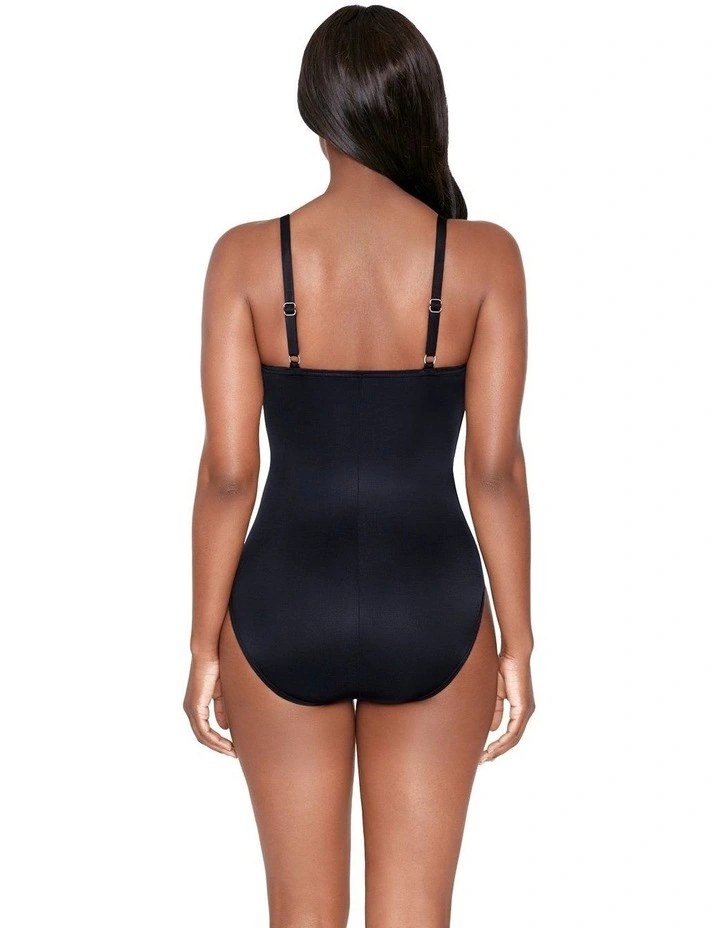 Network Mystify DD Cup Underwired One Piece Shaping Swimsuit in Black