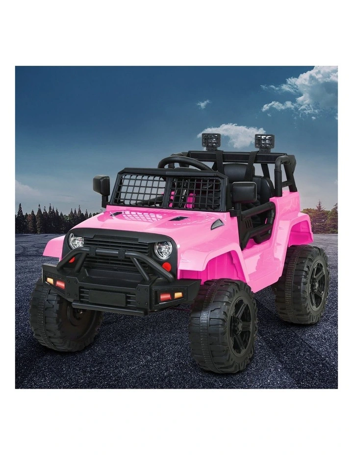 Electric Ride on Off-Road Jeep in Pink