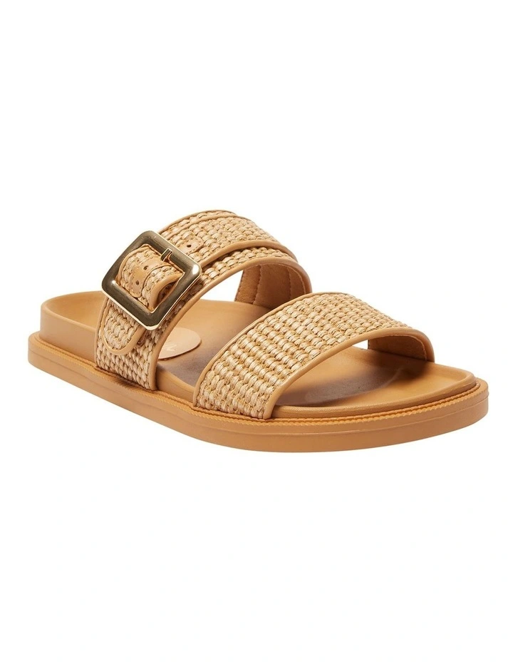Gemma Sandals in Natural Raffia