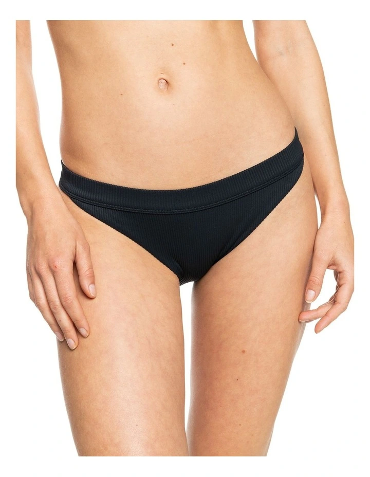 Rib Love The Surfrider Bikini Bottoms in Black