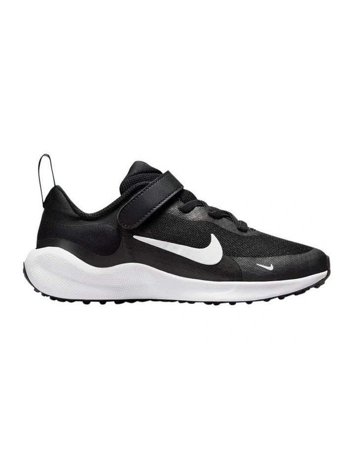 Revolution 7 Pre-School Sport Shoe in Black/White