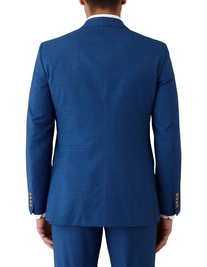Stefano Tailored Fit Jacket in Blue