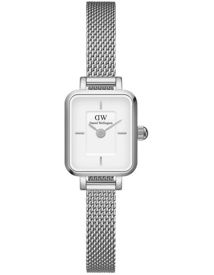 Quadro Mini Stainless Steel Watch in Silver