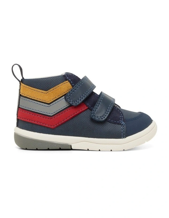 Start Chevron 231313 Self Fastening Boots in Navy Multi