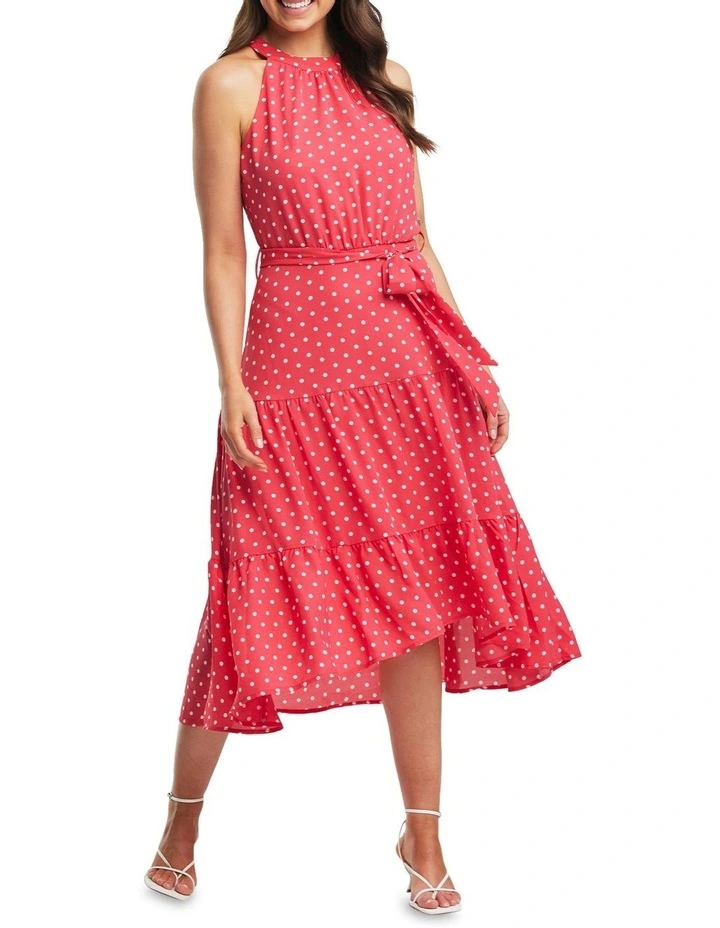 La Bocca Halter Dress in Pink