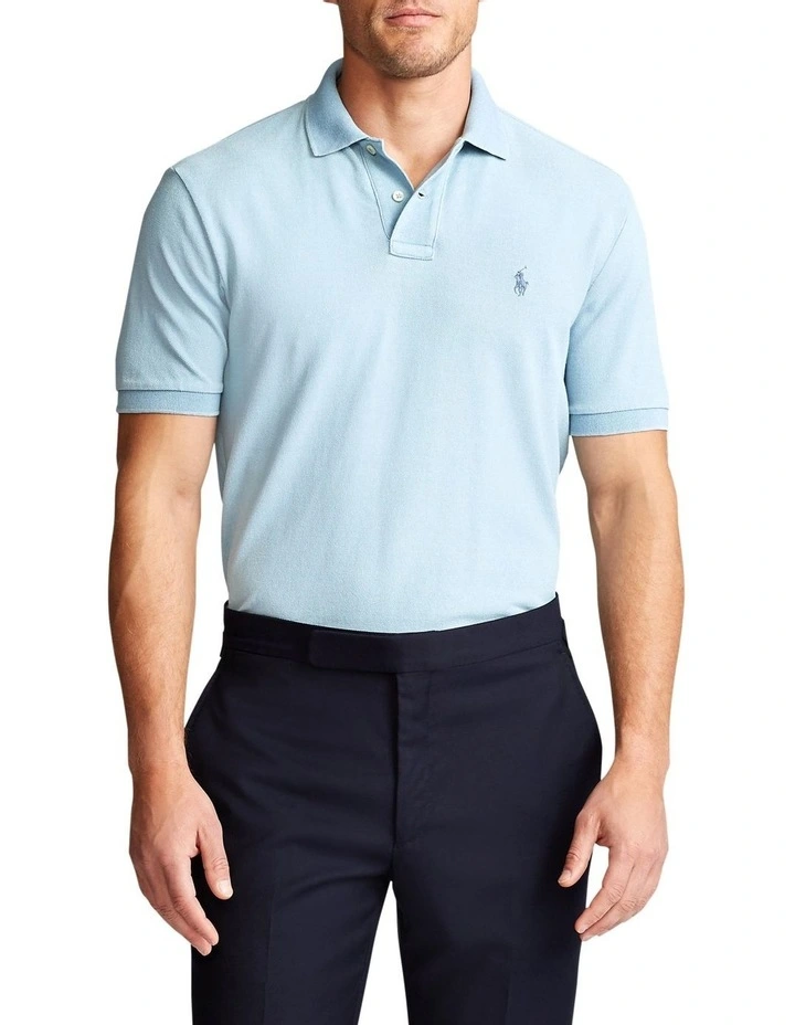 Custom Slim Fit Mesh Polo
