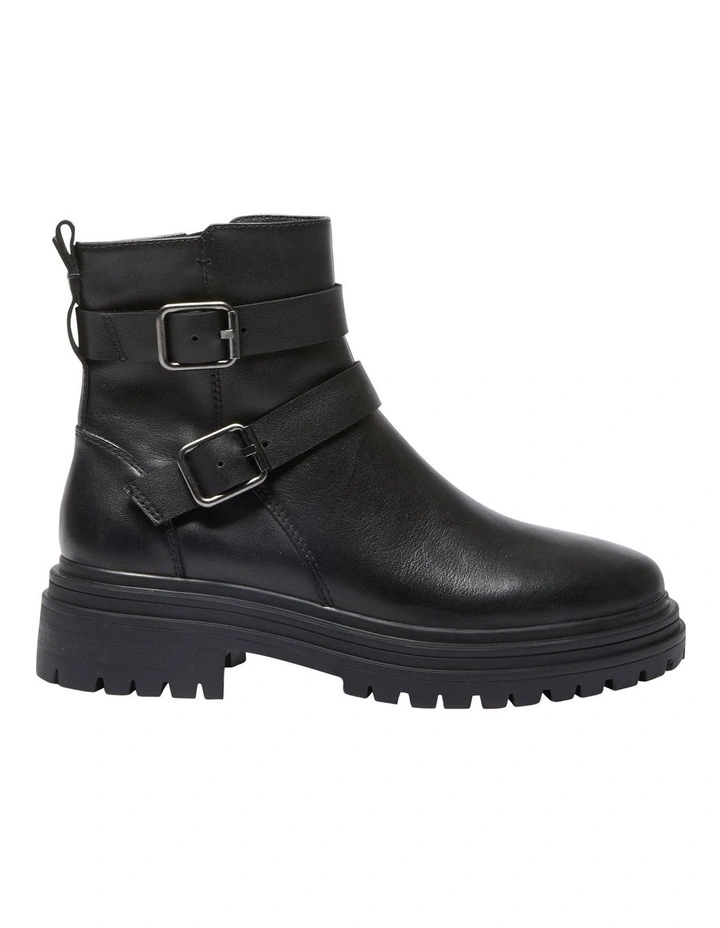 Kembla Leather Boots in Black