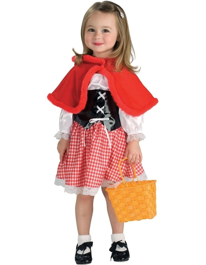 Rubies Riding Hood Fancy Dress Up Costume in Red
