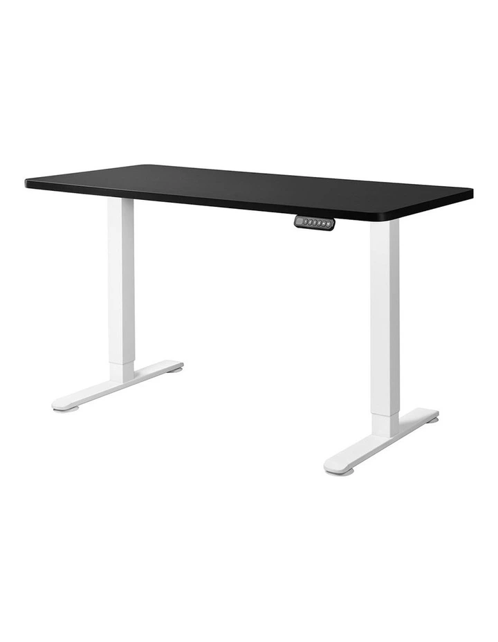 Electric Dual Motor Height Adjustable Motorised Standing Desk 120cm in Black