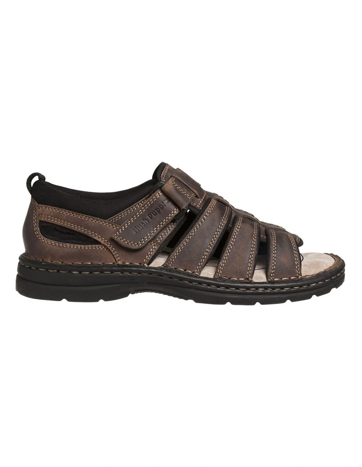 Spartan Closed Back Brown Sandal