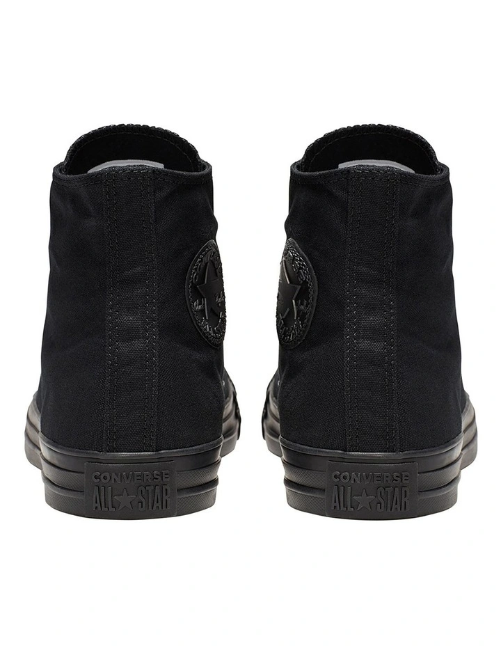 Chuck Taylor All Star Mono Black Hi Top Sneaker
