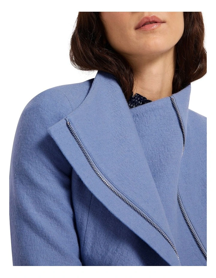 Lani Felted Wool Jacket in Shower