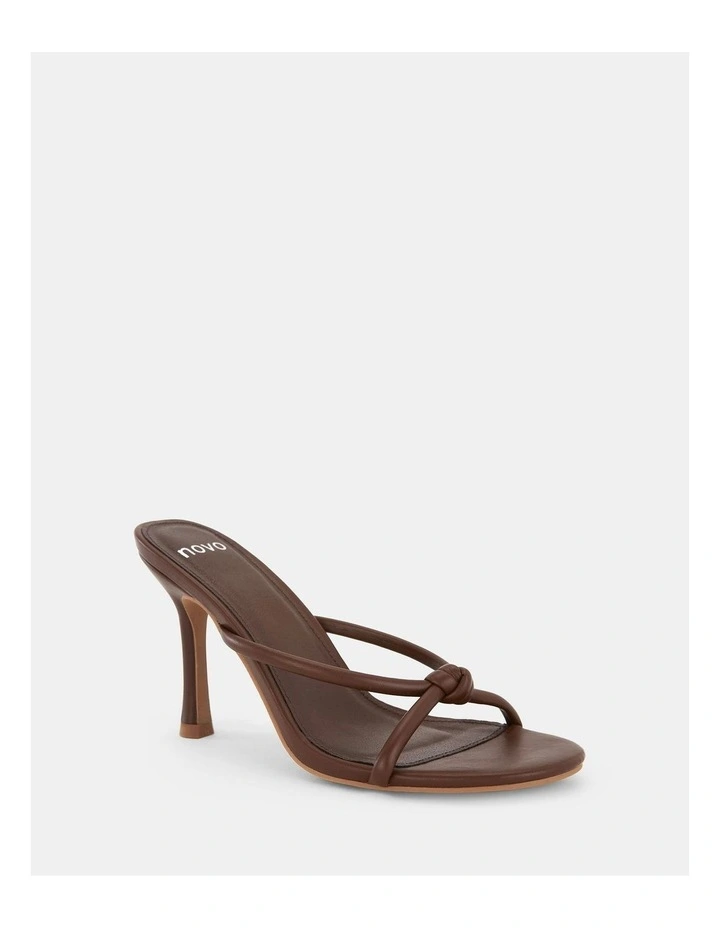 Zabeen Heels in Milk Chocolate