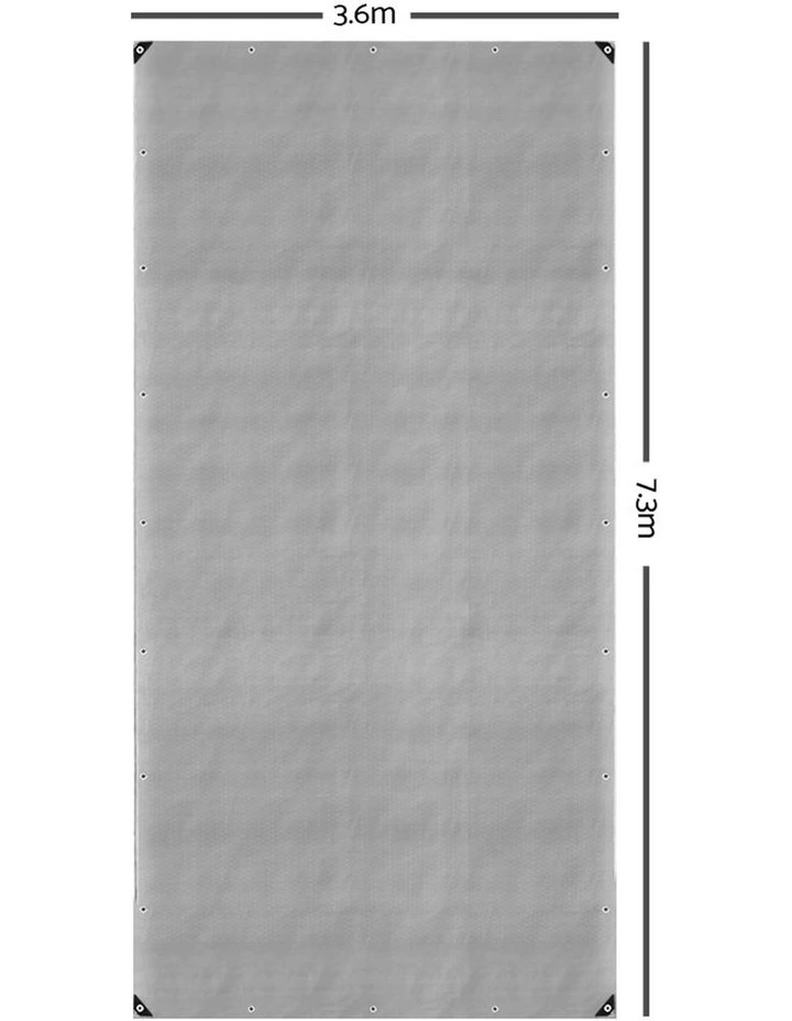 3.6 x 7.3m Heavy Duty Poly Tarp