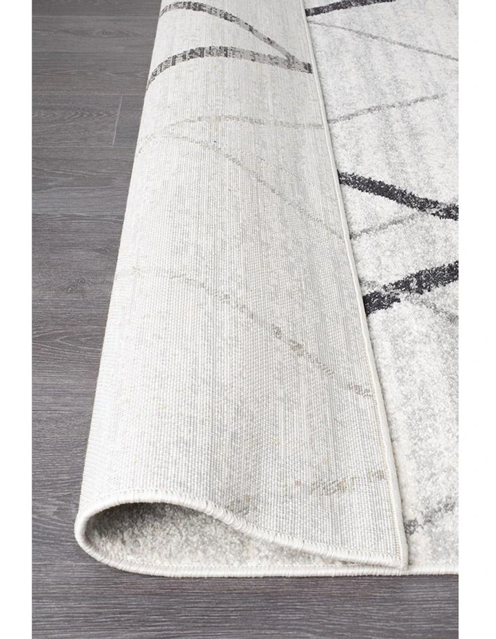Oasis Noah Contemporary Rug in Grey