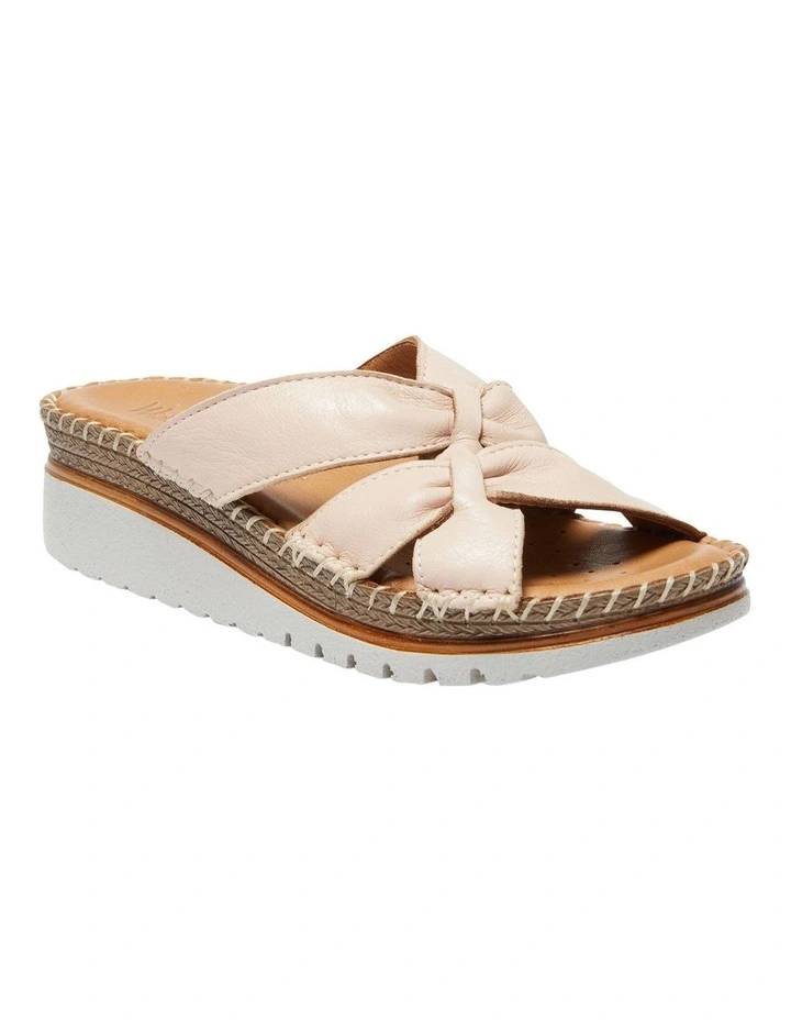 Hannah Sandals in Blush Glove