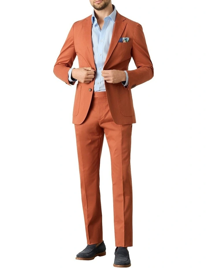 Fresco Trouser in Sorrento Orange