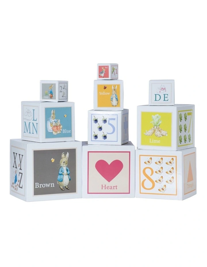 Peter Rabbit Stackable Learning Blocks