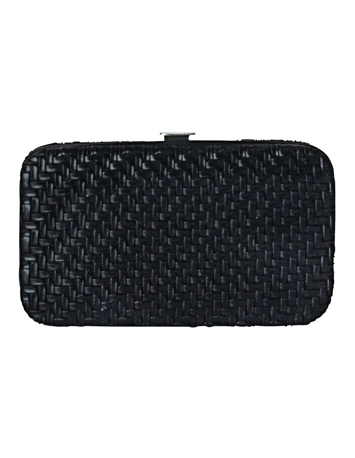 Manicure Set in Herringbone Licorice