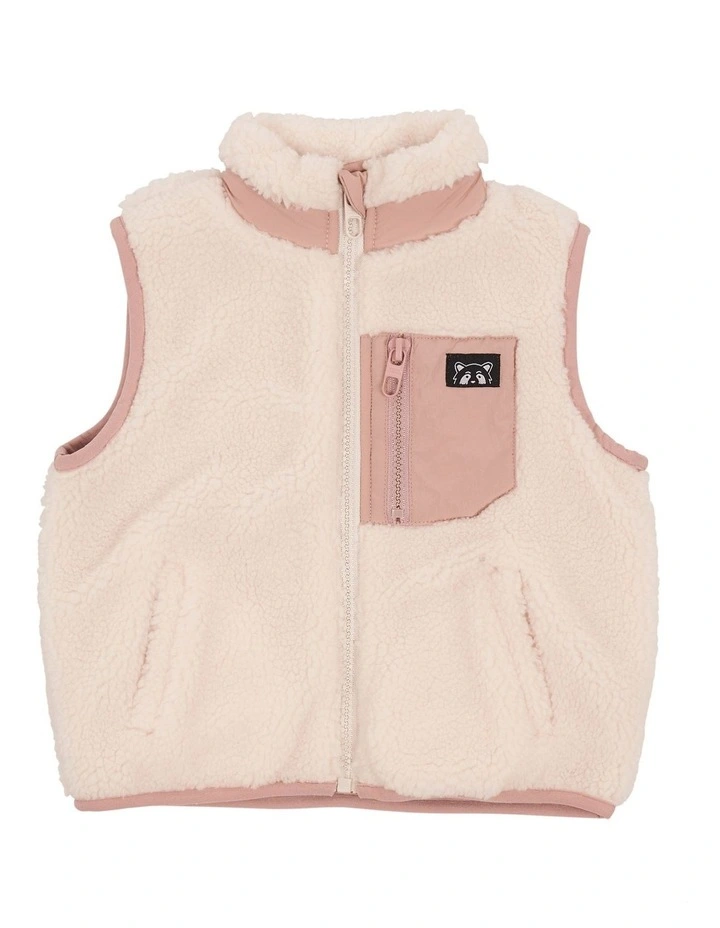 Spatial Vest Jacket (Sizes 0-5) in Natural