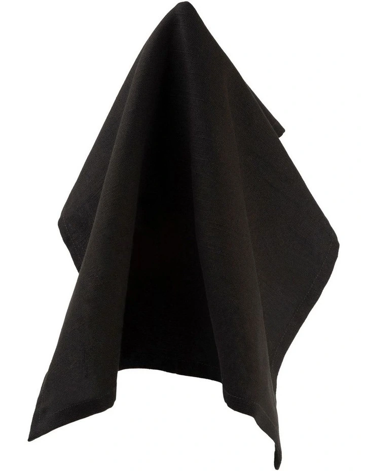 Cotton Classics Napkin Set of 4 45x45cm in Black