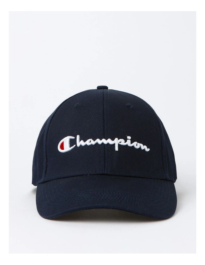 Script Cap in Navy