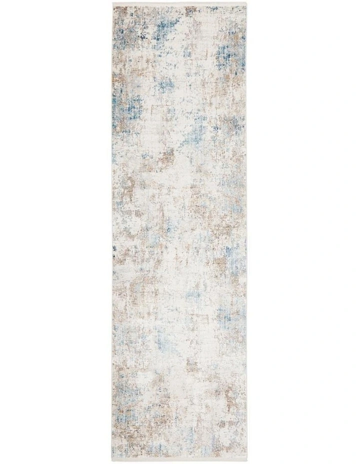 Reflections 108 Runner Rug In Sky