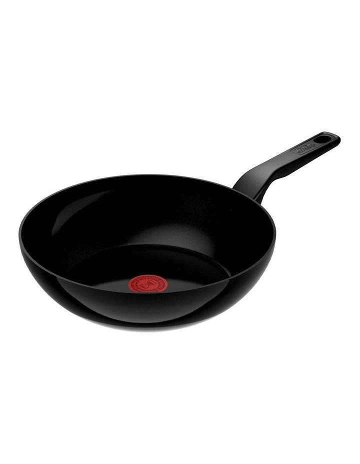 Renew Induction Ceramic Wok 28cm in Black