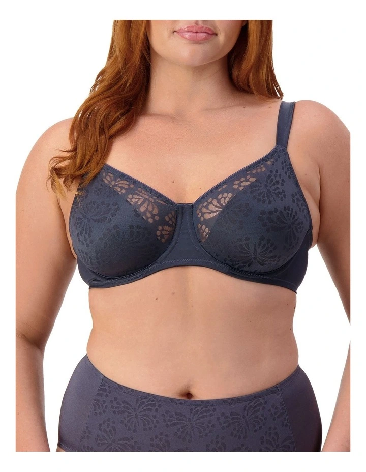 Lacy Minimiser Bra in Nuit