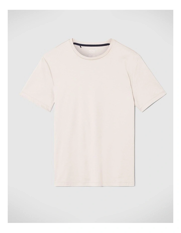 Slim Travel Tee in Natural