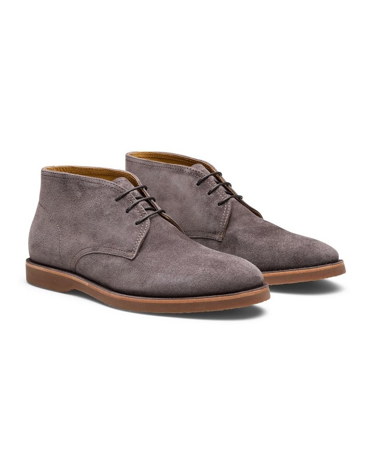 Leigh Suede Desert Boots in Grey
